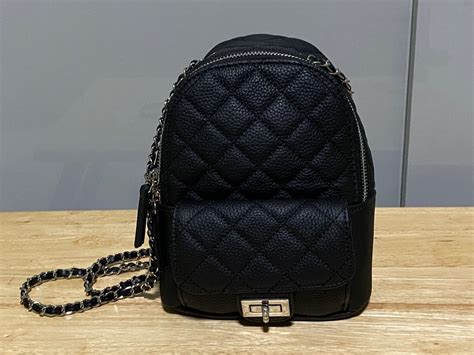 chanel mini backpack dupe